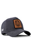 Aslan Logolu Antrasit Beyzbol Şapka