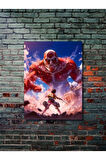 Attack On Titan - Anime & Manga Posterleri, Özel Tasarım Kağıt Poster, Duvar Sanatı
