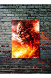 Attack On Titan - Anime & Manga Posterleri, Özel Tasarım Kağıt Poster, Duvar Sanatı