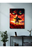 Attack On Titan - Anime & Manga Posterleri, Özel Tasarım Kağıt Poster, Duvar Sanatı