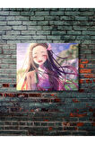 Nezuko - Demon Slayer - Anime & Manga Posterleri, Özel Tasarım Kağıt Poster