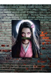 Nezuko - Demon Slayer - Anime & Manga Posterleri, Özel Tasarım Kağıt Poster