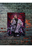 Ryomen Sukuna - Jujutsu Kaisen, Anime - Manga Serisi, Özel Tasarım Kağıt Poster, Duvar Sanatı