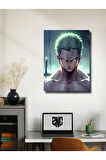 Zoro - One Piece - Anime & Manga Posterleri, Özel Tasarım Kağıt Poster
