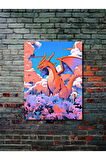 Charizard - Pokemon - Anime & Manga Posterleri, Özel Tasarım Kağıt Poster
