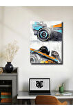Formula 1 Poster, Eşsiz Tasarım Otomobil Posterleri, Özel Tasarım Kağıt Poster