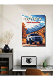 Toyota 4Runner, Eşsiz Tasarım Otomobil Posterleri, Özel Tasarım Kağıt Poster
