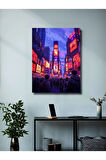 Times Meydanı - New York, Şehir ve Seyahat, Özel Tasarım Kağıt Poster, Duvar Sanatı