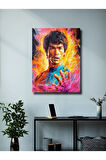 Bruce Lee, Film, Dizi, Karakter Posterleri, Özel Tasarım Kağıt Poster, Duvar Sanatı