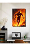 Flash - DS Comics - Film & Dizi Posterleri, Özel Tasarım Kağıt Poster, Duvar Sanatı
