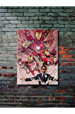 İronman, Marvel, Dizi, Film ve Karakter Özel Tasarım Poster Serisi, Eşsiz Tasarım,