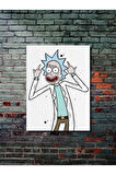 Rick And Morty - Film & Dizi Posterleri, Özel Tasarım Kağıt Poster, Duvar Sanatı