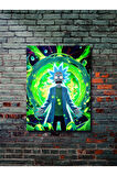 Rick - Rick And Morty - Film & Dizi Posterleri, Özel Tasarım Kağıt Poster, Duvar Sanatı