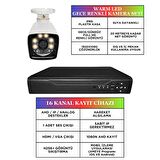 Bycam 10 Kameralı Gece Renkli Full Hd 1080P Kamera Seti 320GB HardDisk -10K0D
