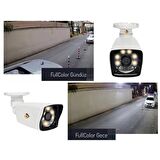Bycam 10 Kameralı Gece Renkli Full Hd 1080P Kamera Seti 320GB HardDisk -10K0D
