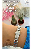 GÜMÜŞ TAŞLI SU YOLU BANT BİLEKLİK