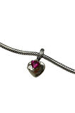 925 AYAR GÜMÜŞ SALLANTILI KALP PATİ LOVE CHARM
