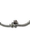 925 AYAR GÜMÜŞ DESENLİ EJDERHA CHARM