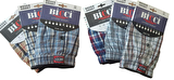 6 ADET BİCCİ BATTAL POPLİN BOXER KÜLOT ERKEK