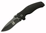 Yele M446 Kamp / Outdoor Siyah Çakı 20 cm - Plastik Sap