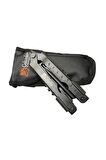 Columbia Np 1020 A Siyah Imha Pensesi 17cm - Çok Amaçlı, Metal Gövde (multitool), Kılıflı