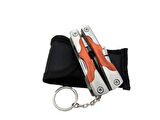 P 1172 Ahşap Mini Çok Amaçlı Pense / Çakı 7cm - Ahşap Metal Sap (Multitool)