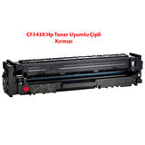 CF543X Hp Toner Uyumlu Çipli Kırmızı (2500 Sayfa) 2 YIL GARANTİ