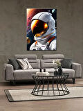 Bedeko Astronot Resimli Ahşap Tablo