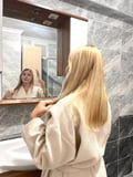 %100 PAMUKLU PİKE BORNOZ