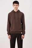 Erkek Kapüşonlu Standart Kol Regular Kalıp Slogan Desenli Sweatshirt Fonksiyonel Dayanıklı