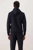 Erkek Kapüşonlu Standart Kol Ottoman Dokuma Regular Kalıp Sweatshirt Fonksiyonel Dayanıklı
