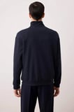 Erkek Dik Yaka Standart Kol Selanik Oversize Kalıp Sweatshirt Fonksiyonel Dayanıklı Modern
