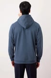 Erkek Kapüşonlu Düşük Kol Uzun Kollu Oversize Kalıp Sweatshirt Fonksiyonel Dayanıklı Rahat