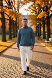 Erkek Dik Yaka Fermuarlı Standart Kol Regular Kalıp Sweatshirt Fonksiyonel Dayanıklı Rahat