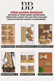 Modern Tasarım Çift Tarafı Baskılı 43x43 Dekoratif 4'lü Koltuk Yastık Kılıfı Kırlent Kılıfı Seti