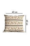 Modern Tasarım Çift Tarafı Baskılı 43x43 Dekoratif 4'lü Koltuk Yastık Kılıfı Kırlent Kılıfı Seti 