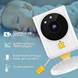 Bebek Monitörü, Kamera ve Sesli, HD Video Bebek Monitörü Ekranlı, Gece Görüşü, Yeni Anneler İçin