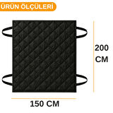 Beylini Evcil Hayvan Araba Koltuk Örtüsü Su Geçirmez Dayanıklı Hamak Tasarım Arka Koltuk Koruma Kılıfı Kaymaz Universal Kedi Köpek Araç Aksesuarları 150X200 cm