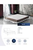 Bed01 Organic Natural Bamboo Kumaşlı Visco Yatak