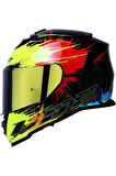 Storm 2 Drop Full Face  Motosiklet Kaskı Gold Camlı
