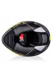 Storm 2 Drop Full Face  Motosiklet Kaskı Siyah Camlı