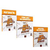 Çap Yayınları AYT Matematik Edebiyat ve Sosyal Bilimler Deneme Seti 3 Kitap