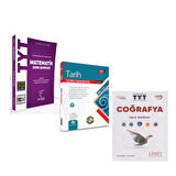 TYT Bilgi Sarmal Tarih Limit Coğrafya ve Karekök Matematik Soru Bankası Seti 3 Kitap