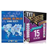 Apotemi TYT Sosyal Konu Özetli ve Liderler Karması Sosyal Deneme Seti 2 Kitap