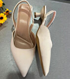 3CM MİNİ KADEH TOPUK KLASİK SİVRİ BURUN 2025 MODEL DÜZ AYAKKABI-RAHAT-ŞIK