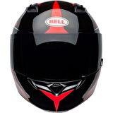 BELL PS MOTOSİKLET KASKI QUALIFIER FLARE BLACK  BLACK-RED