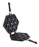 Sinbo Sp-1000-33 Çift Tarafli Tava, 33 Cm Waffle tavası