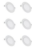 CATA (6 Adet) 6W Slim Led Panel %100 Alüminyum 6500K Beyaz Işık CT-5145B