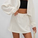 Beli Lastikli Mini Etek