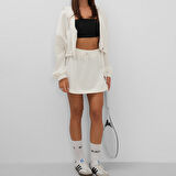 Beli Lastikli Mini Etek